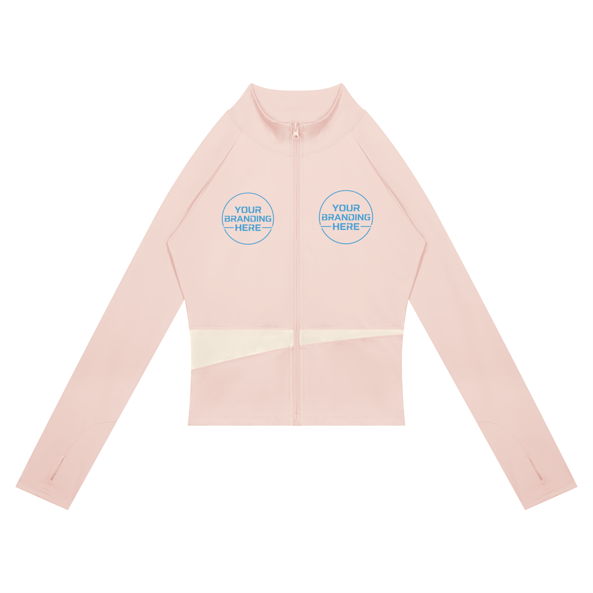 Women's Paneled Yoga Jacket - WT0247-P001-V2