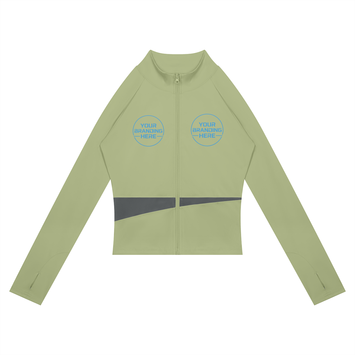 Women's Paneled Yoga Jacket - WT0247-P001-V2