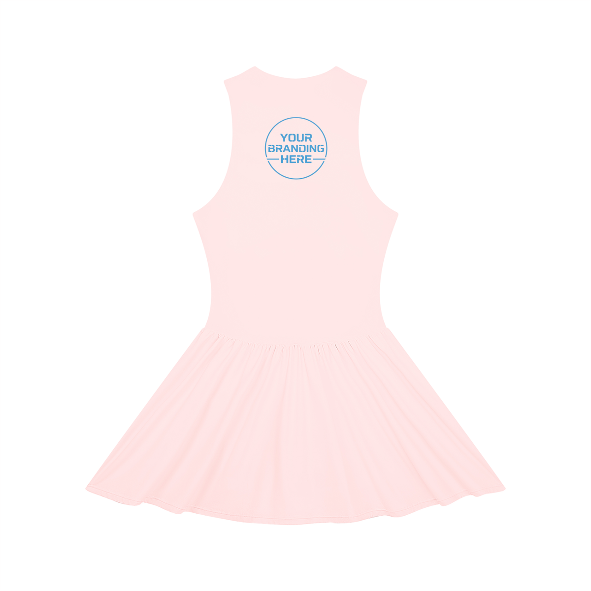 Women’s Ruched Sleeveless Full-Zip Dress - WO0015-O001-V2