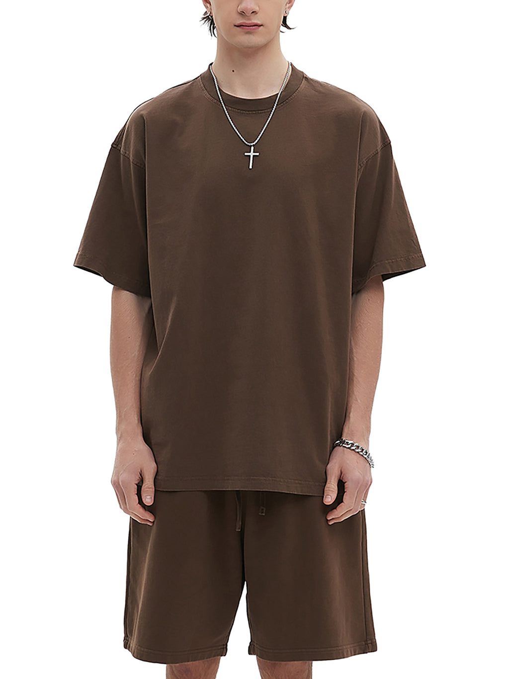 Enzyme Washed T-Shirt - R00108-C001-V7