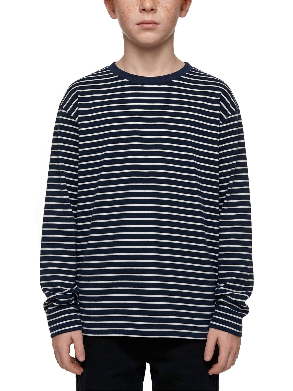 Kid's Striped Long Sleeve T-Shirt - KT0005-C001-V2