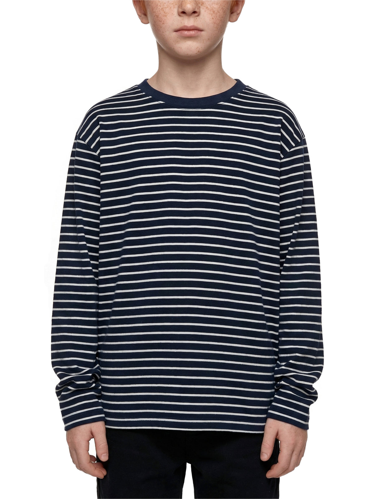 Kid's Striped Long Sleeve T-Shirt - KT0005-C001-V2