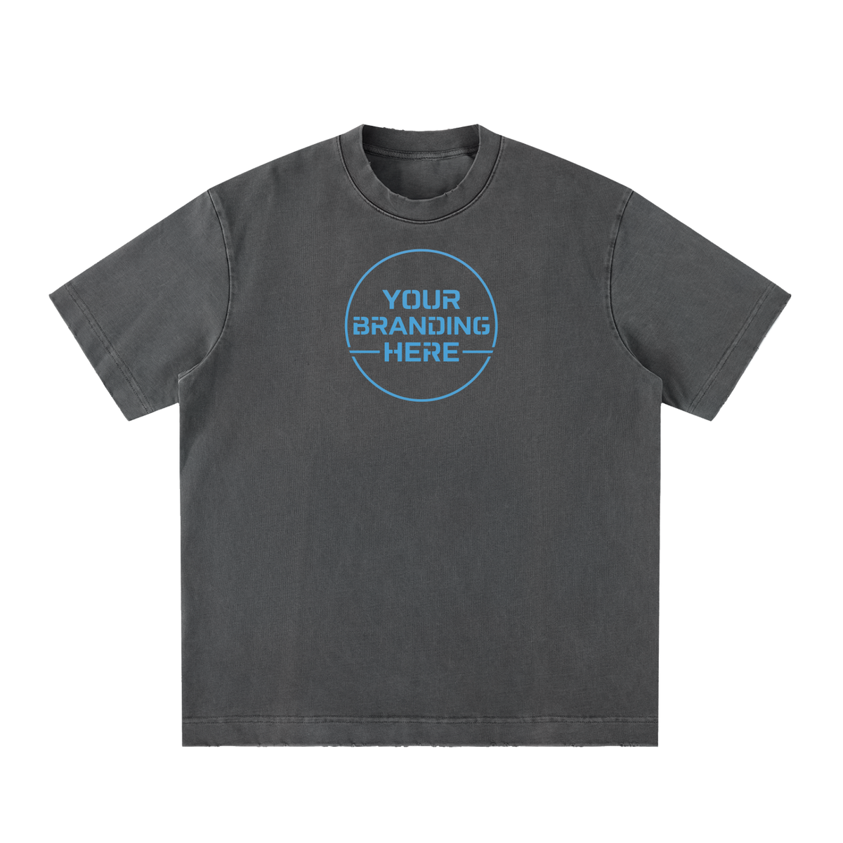 Heavyweight Vintage Washed Frayed T-Shirt - RT0022-C001-V8
