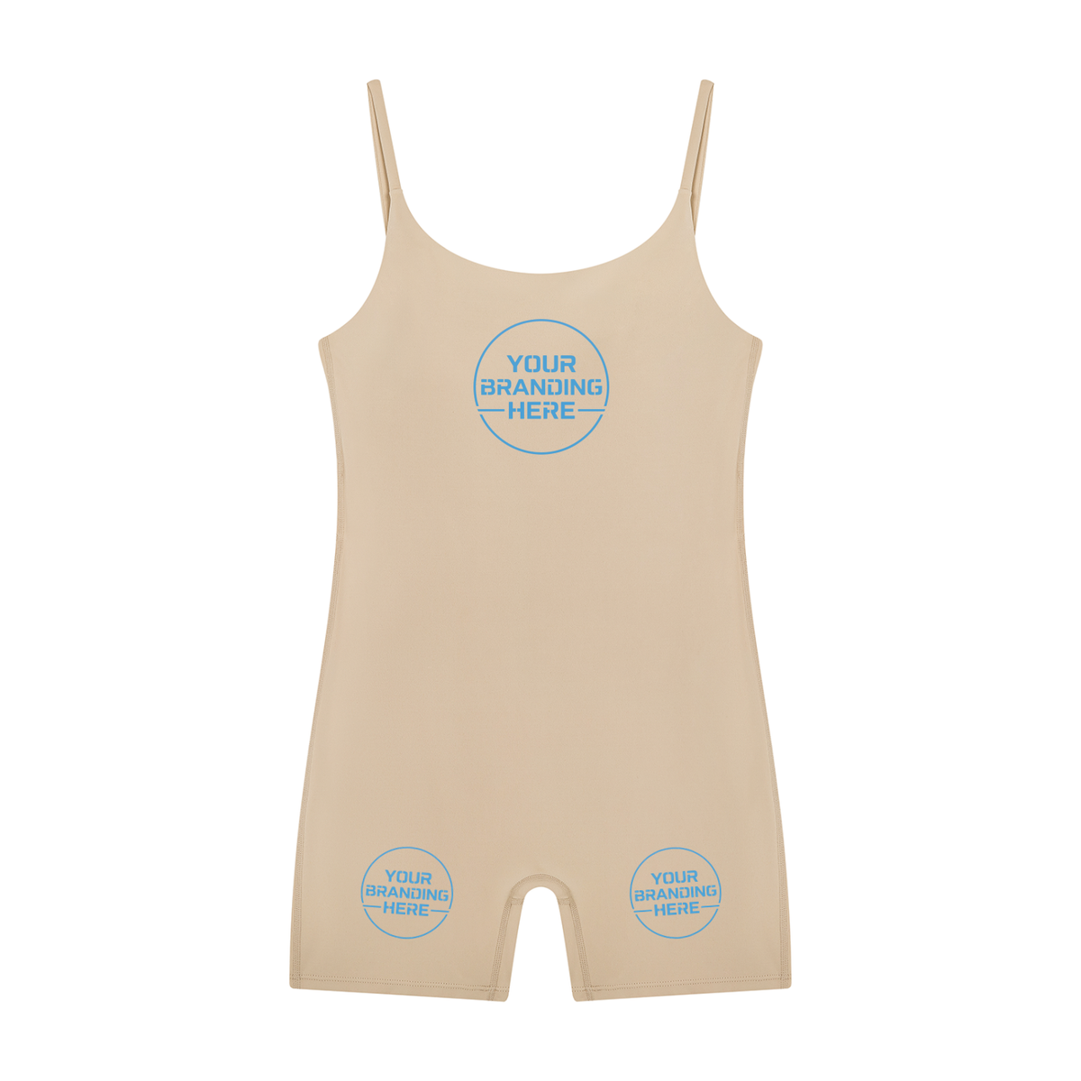 Women’s U-Neck Yoga Romper - WO0018-O001-V2
