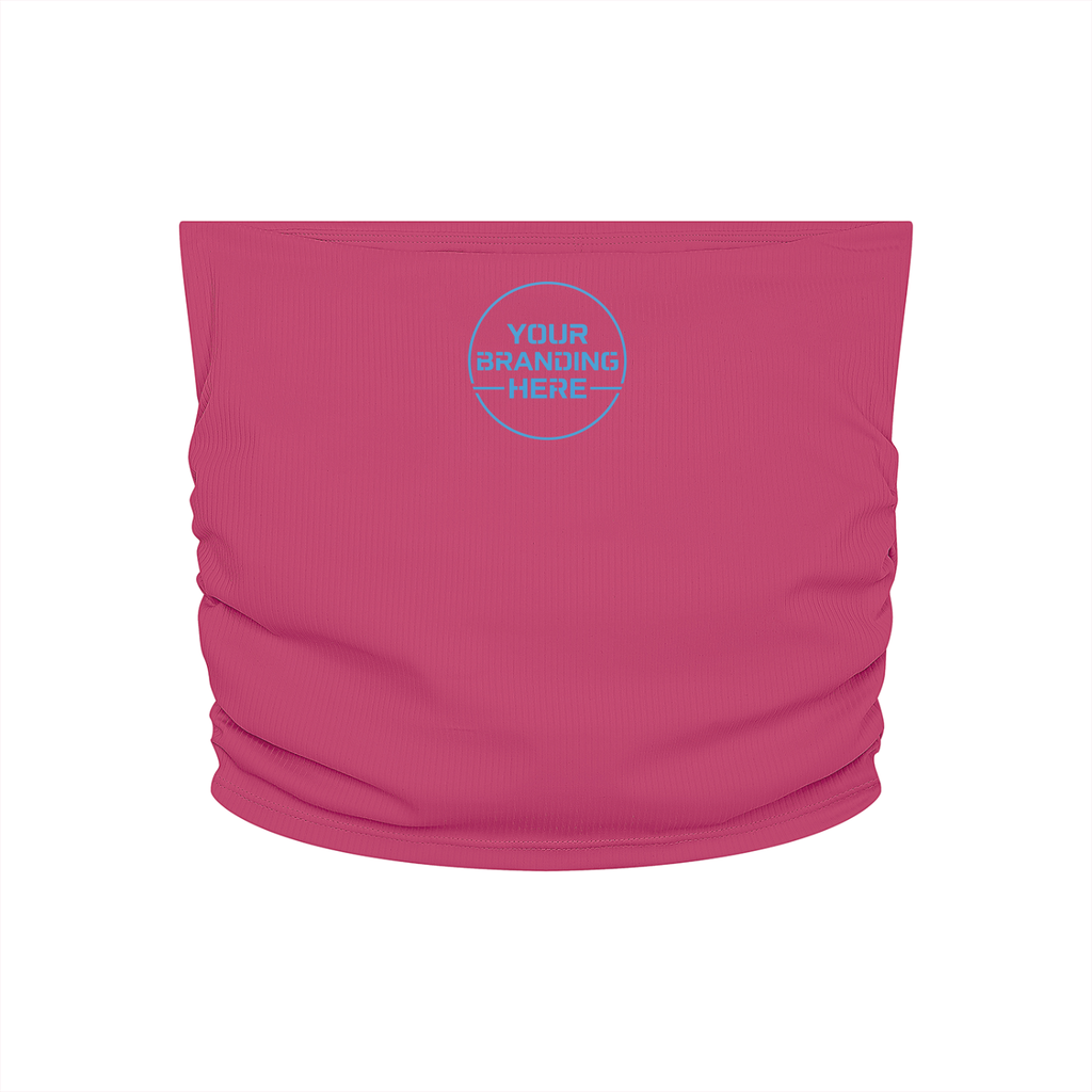 Women’s Ruched Cropped Yoga Tube Top - WT0141-O001-V2