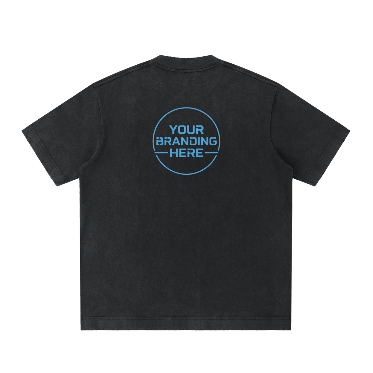 Heavyweight Vintage Washed Frayed T-Shirt - RT0022-C001-V8