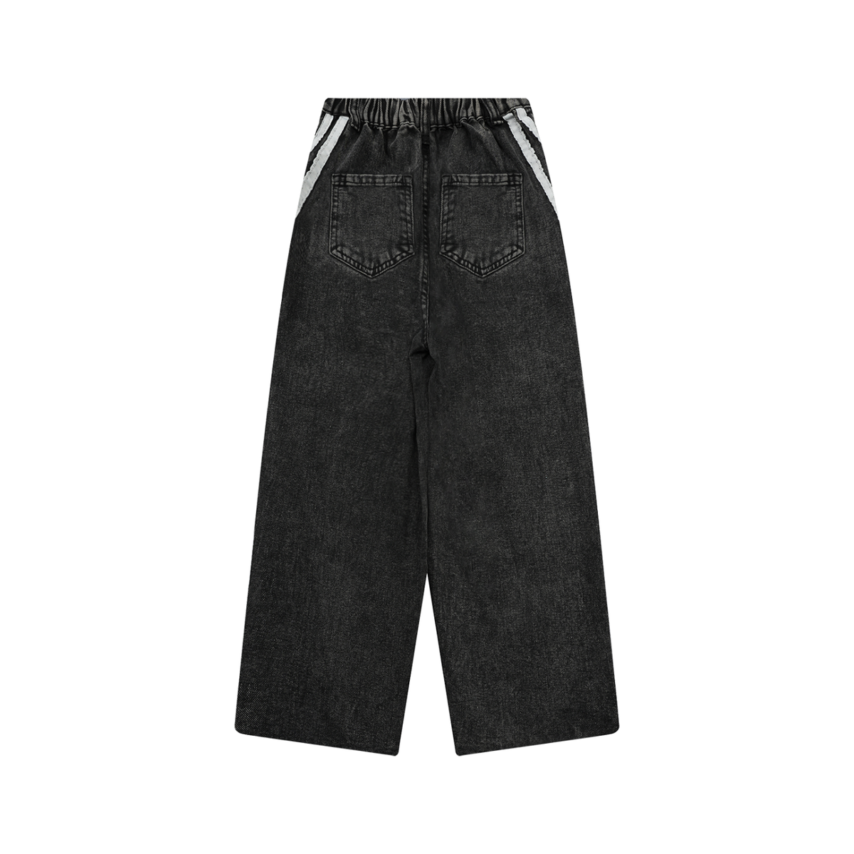 Kid’s Vintage Wash Side Stripe Jeans - KB0003-C001-V2