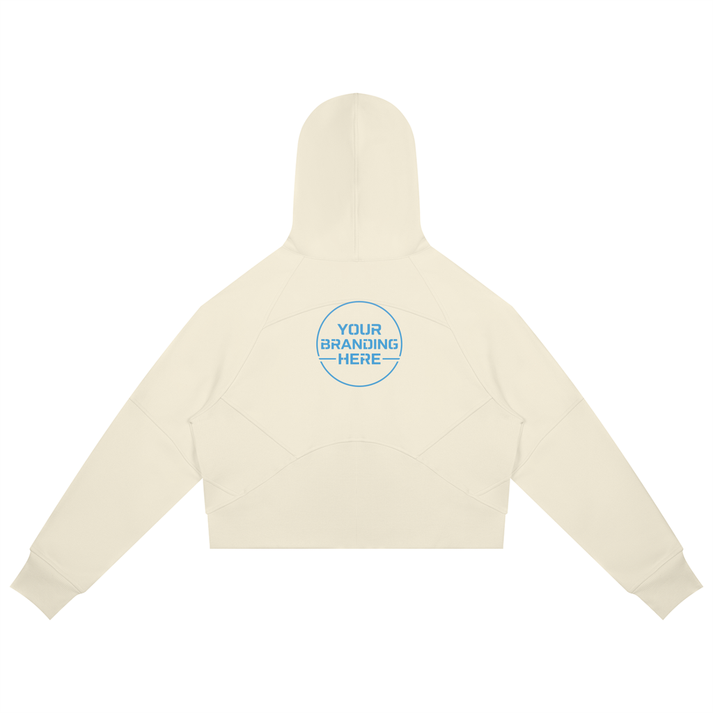 Cropped Zip-Through Hoodie - RP0008-P001-V6