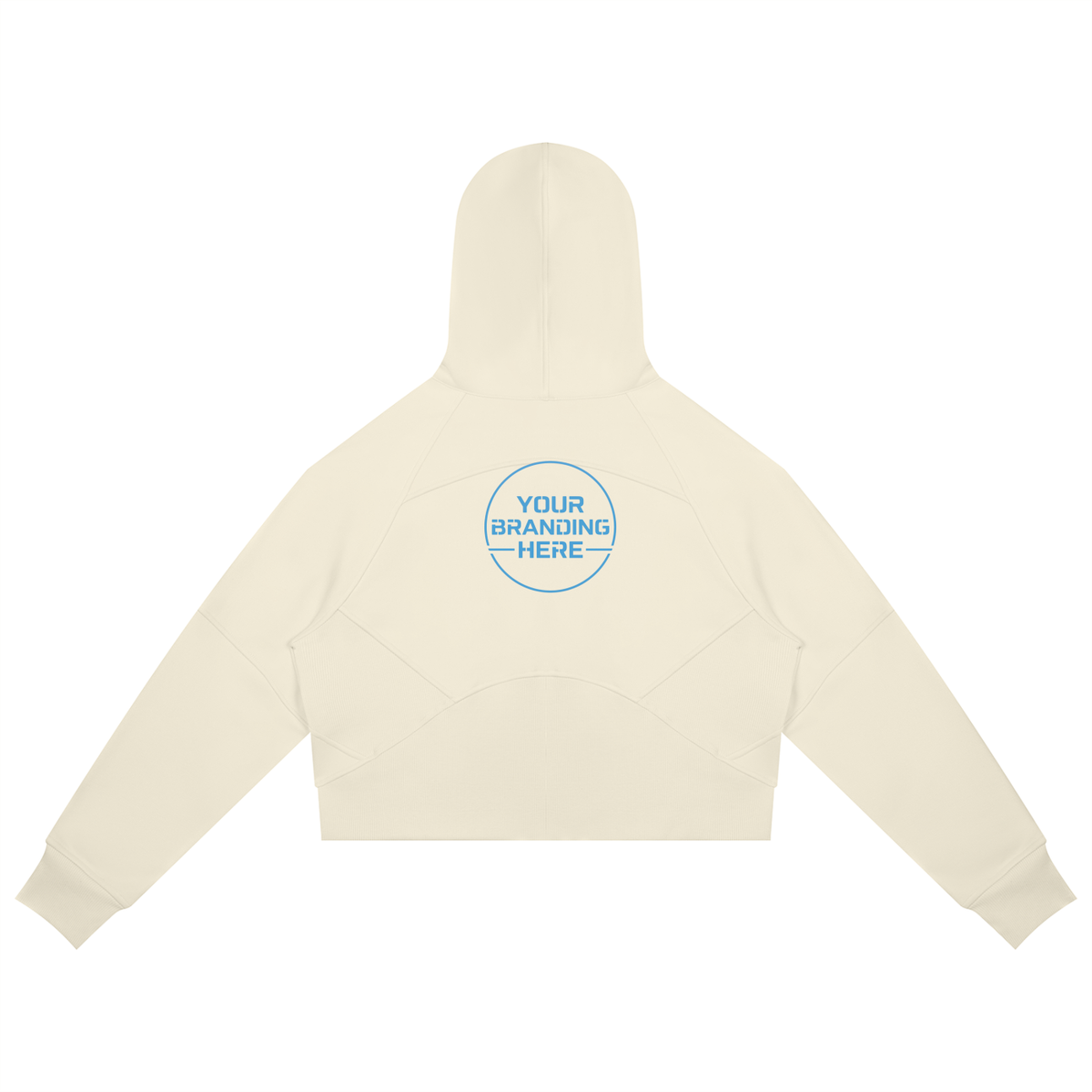 Cropped Zip-Through Hoodie - RP0008-P001-V6