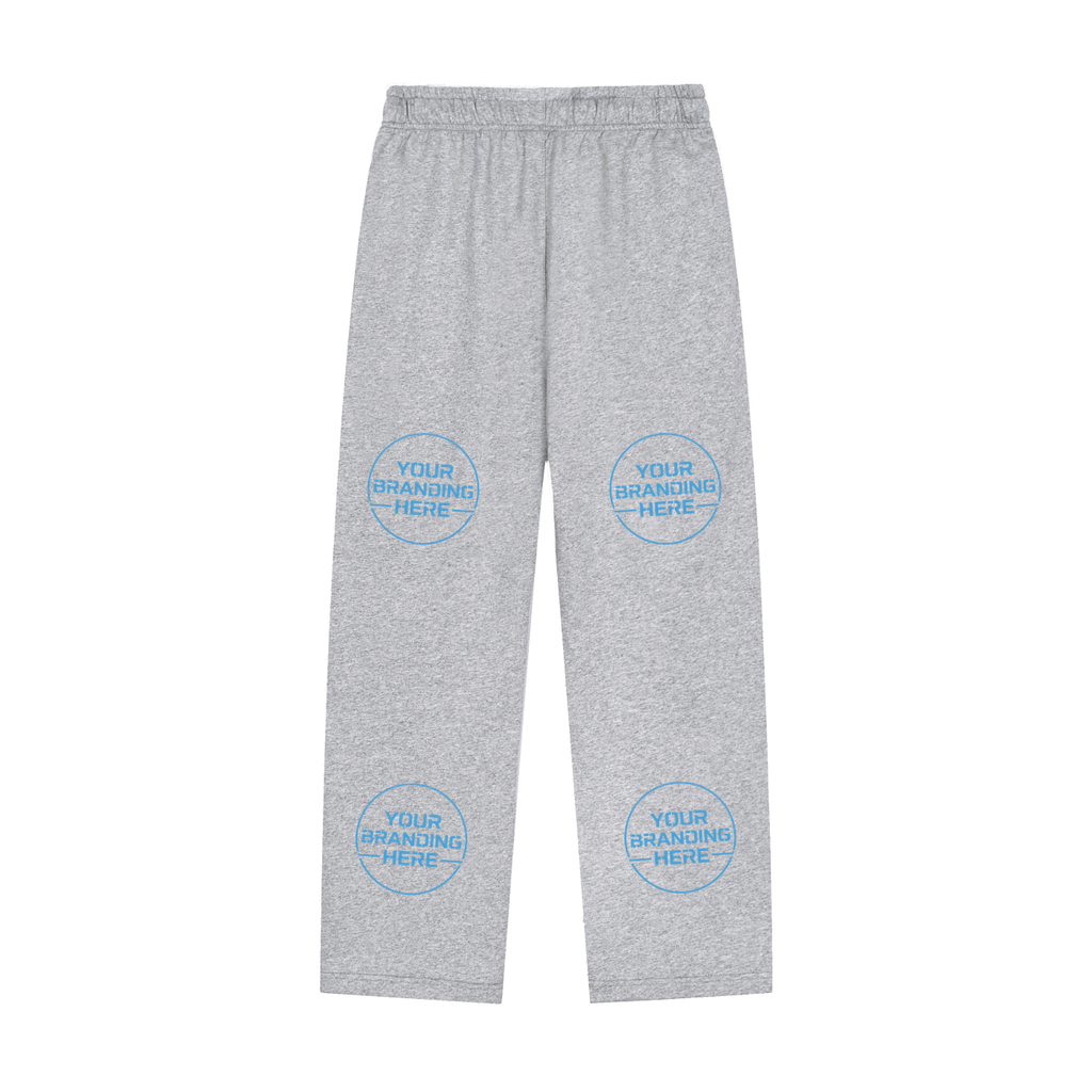 Solid Color Straight-Leg Sweatpants - RK0011-C001-V2