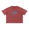 Mineral Wash Boxy Cotton T-Shirt - RT0076-C001-V4