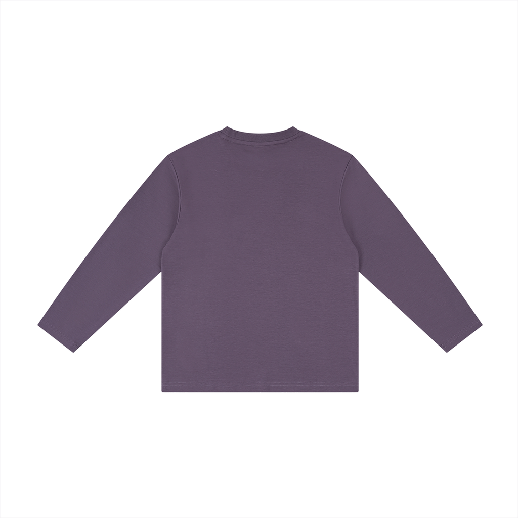 Kid's Drop Shoulder Long Sleeve T-Shirt - KT0007-C001-V2