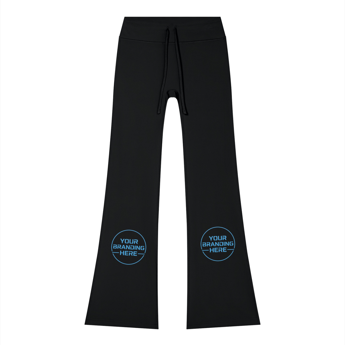 Women’s Flared Drawstring Yoga Pants - WB0074-O001-V2