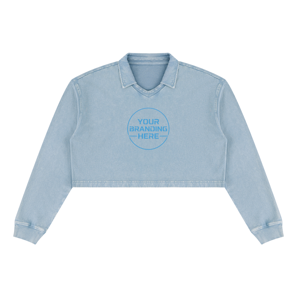 Women’s Vintage Wash Crop Sweatshirt - WT0264-C001-V2