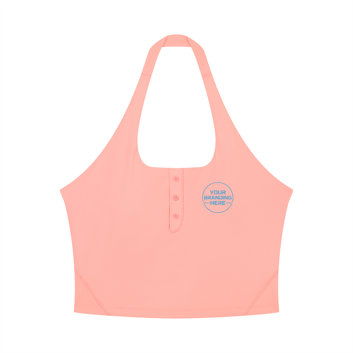 Women's Halter Yoga Tank Top - WT0148-O001-V2