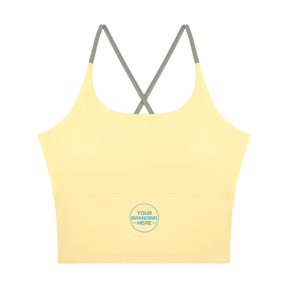 Women's Color Block Yoga Tank Top - WT0245-P001-V2