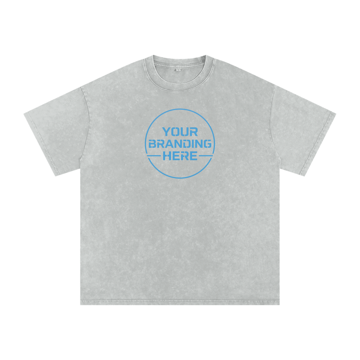 Snow Washed Oversized Cotton T-Shirt - R00037-C001-V14