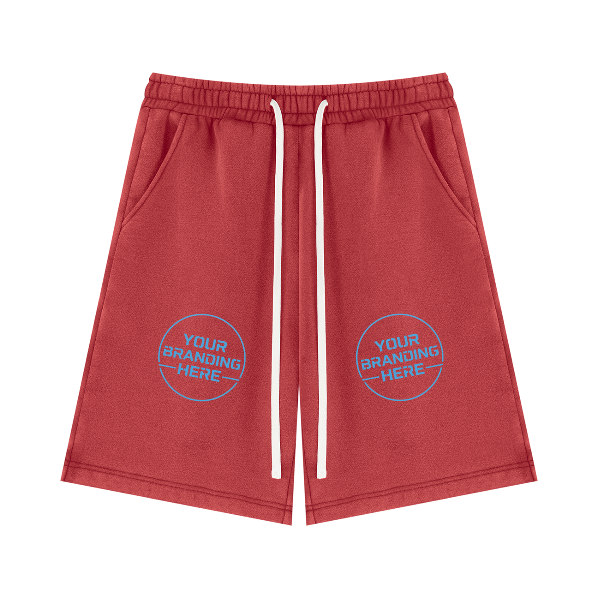Unisex Vintage Wash Fleece Shorts - UB0053-C001-V2