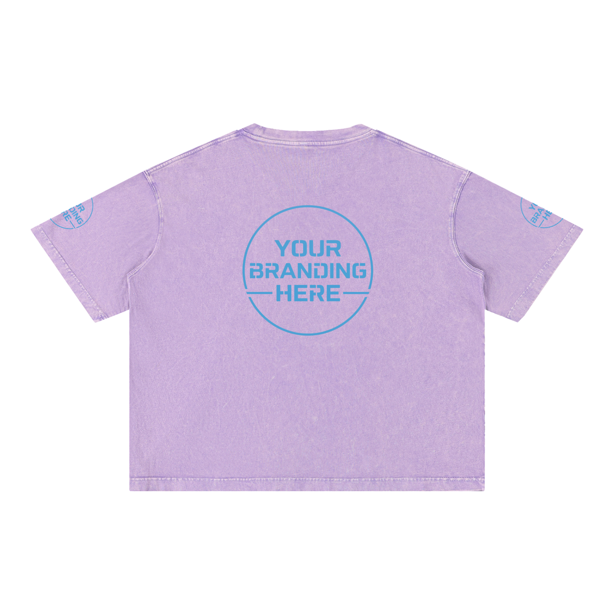 Mineral Wash Boxy Cotton T-Shirt - RT0076-C001-V4