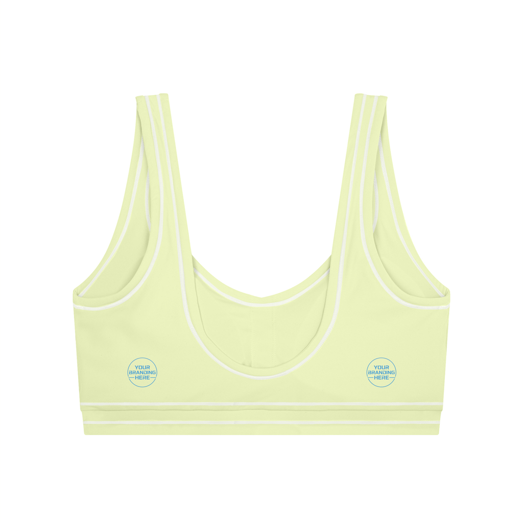 Women’s Topstitching Yoga Sports Bra - WT0179-O001-V2