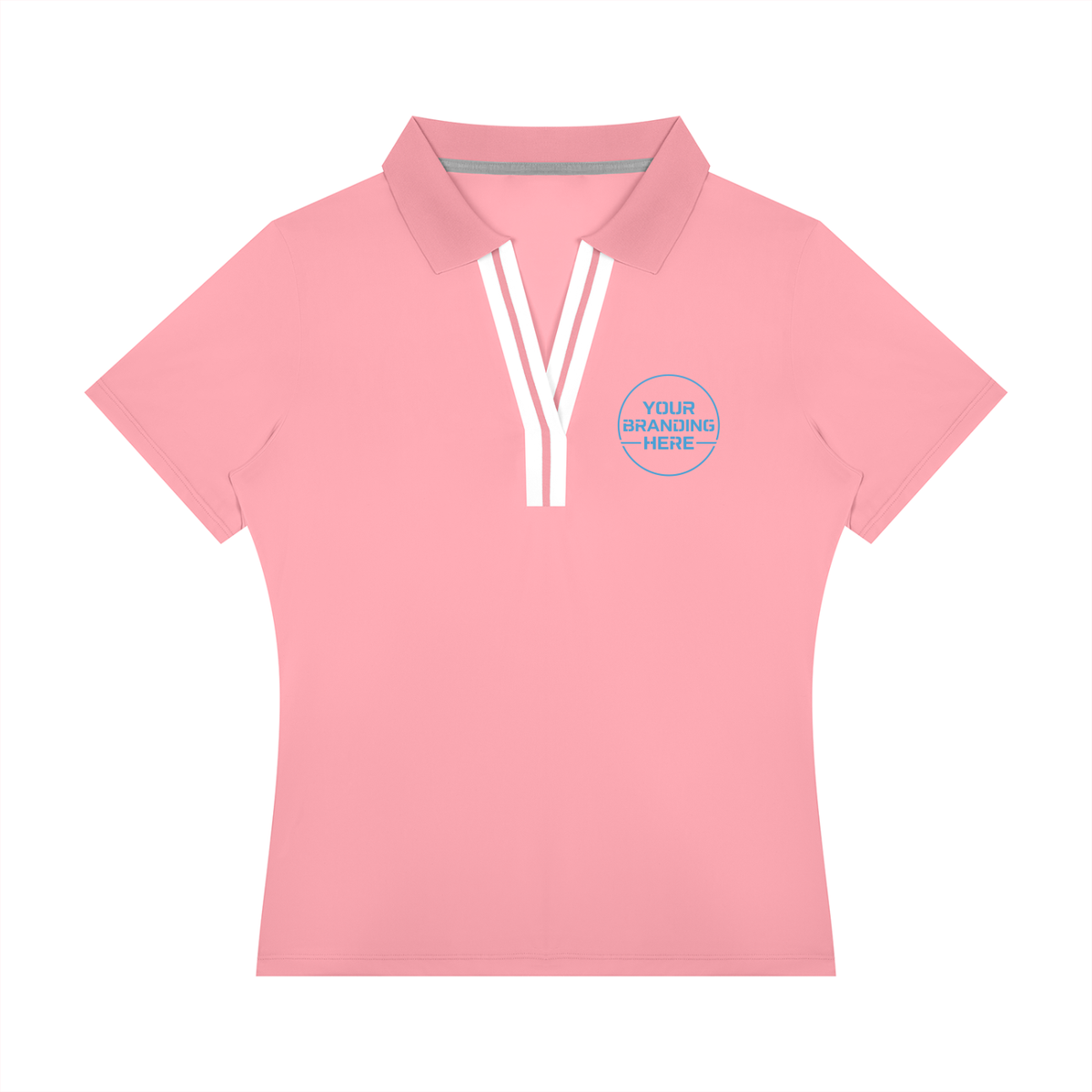 Women’s Color Block Polo Shirt - WT0233-O001-V2