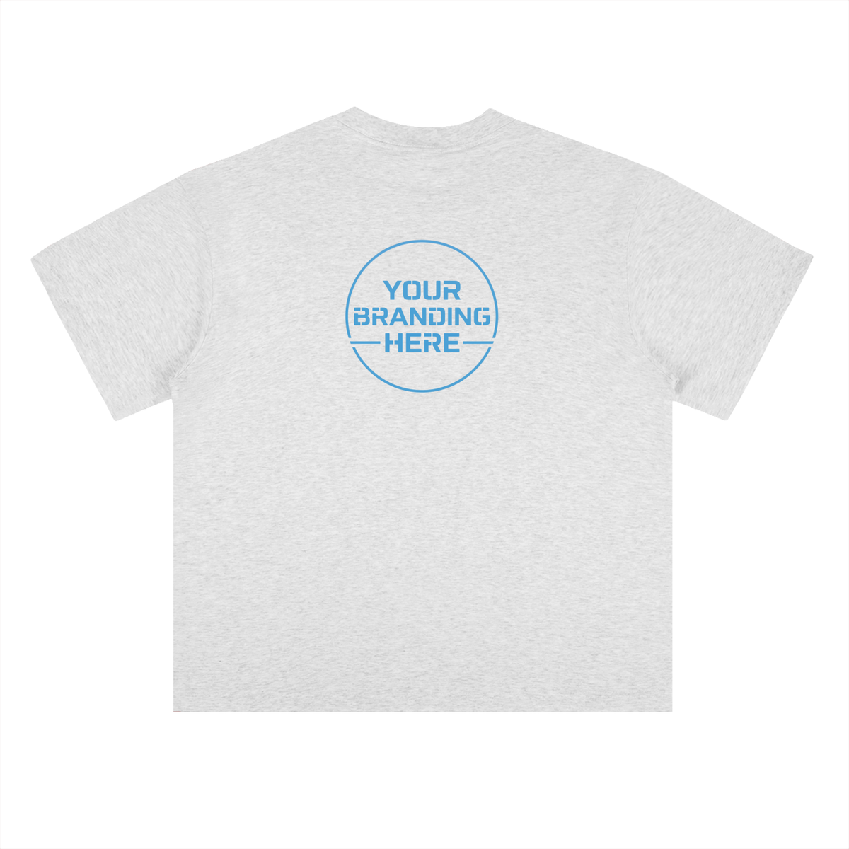 Heavyweight Drop Shoulder Cotton T-Shirt - RU0014-C001-V7