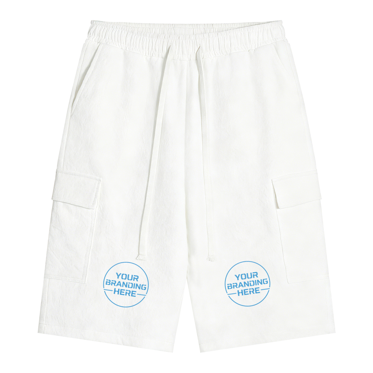 Unisex Drawstring Cargo Shorts - UB0025-P001-V2