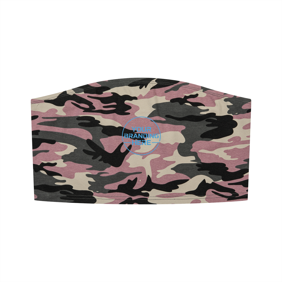 Women’s Camo Cropped Tube Top - WT0210-C001-V2