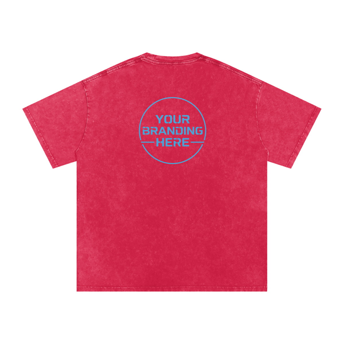 Snow Washed Oversized Cotton T-Shirt - R00037-C001-V14