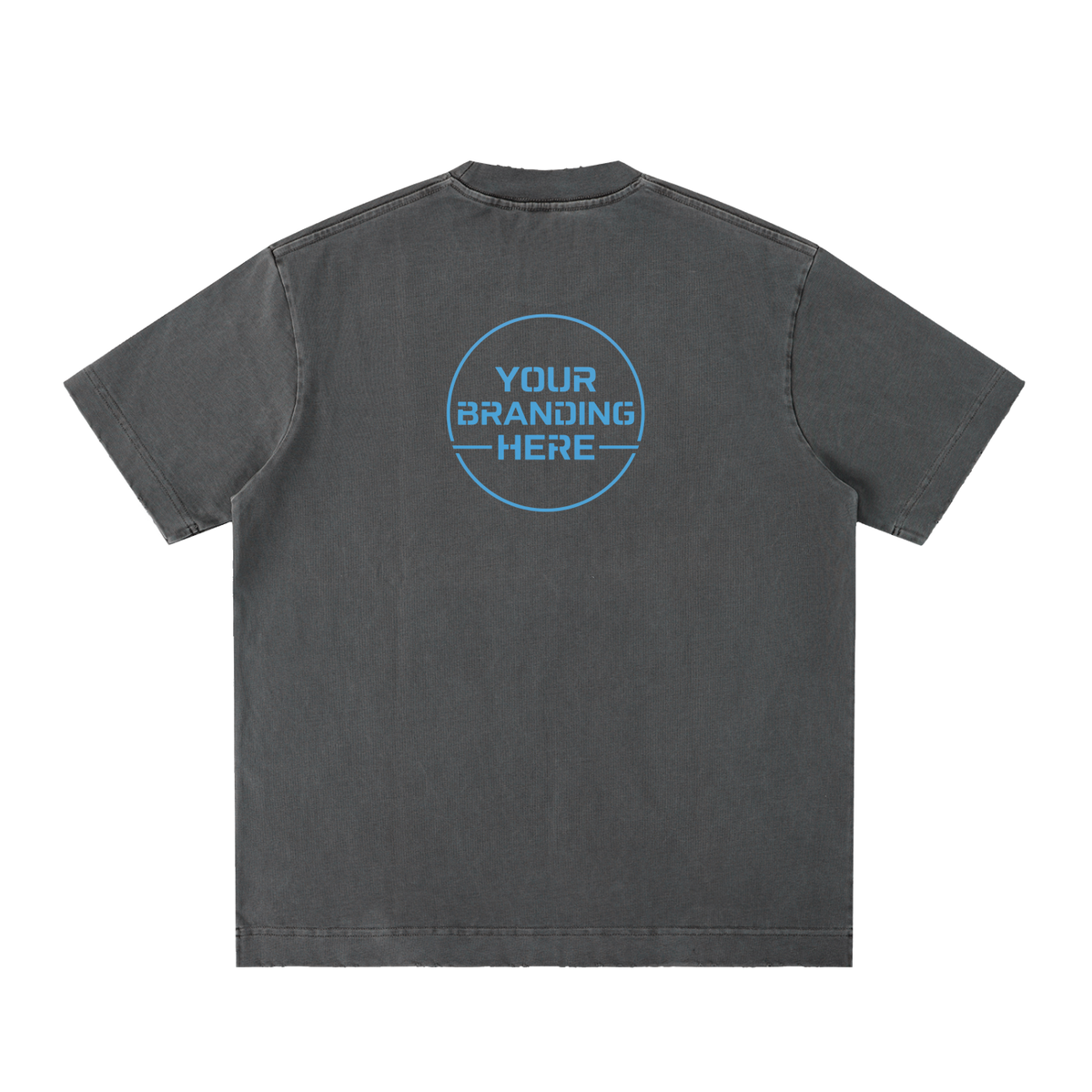 Heavyweight Vintage Washed Frayed T-Shirt - RT0022-C001-V8
