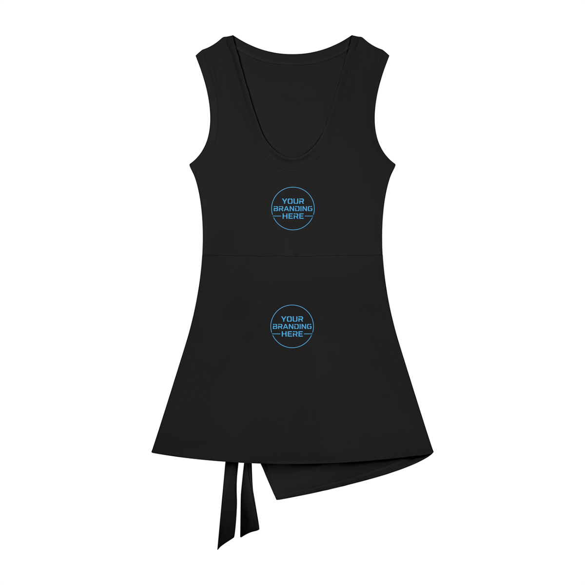 Women’s A-Line Sleeveless Dress - WO0014-O001-V2