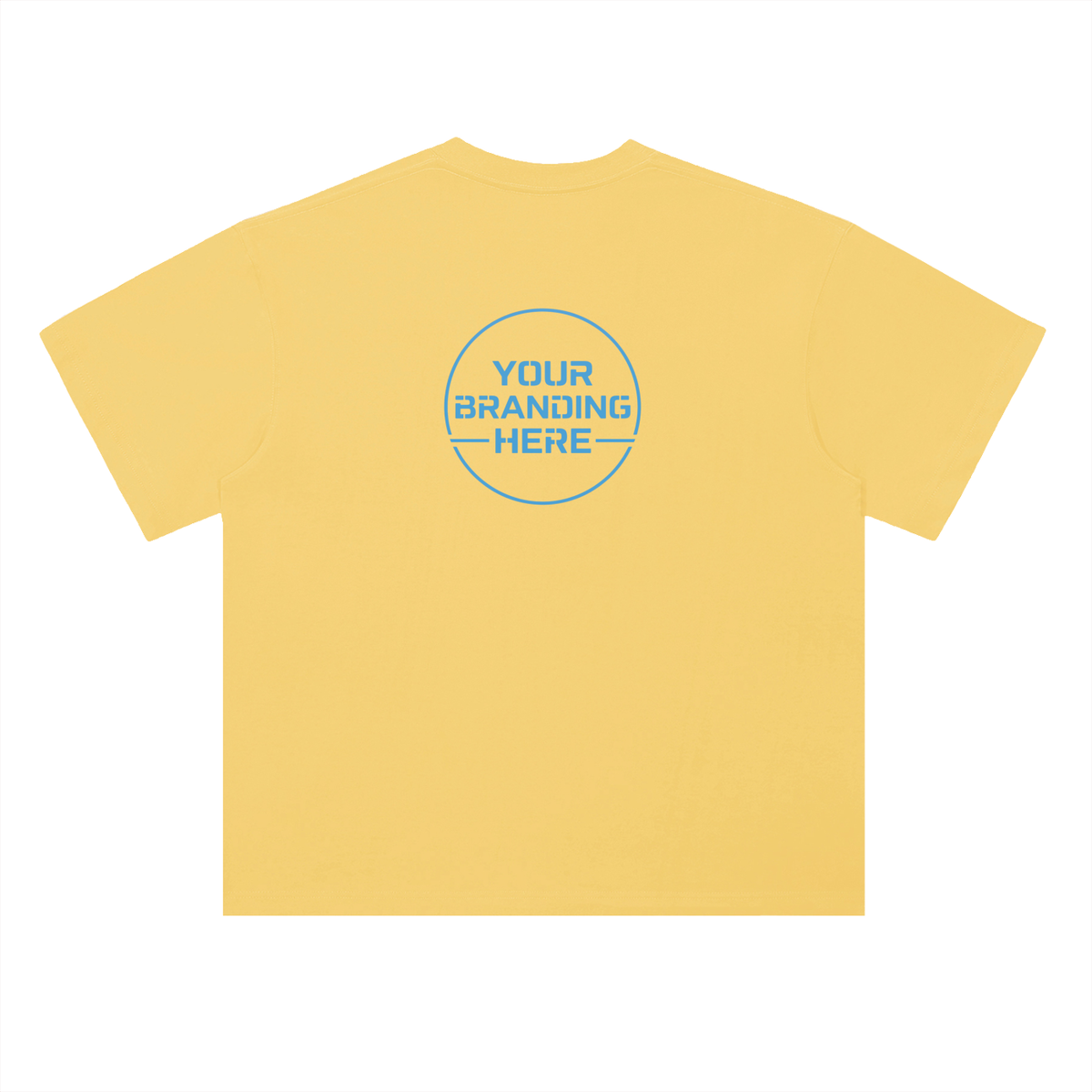 Heavyweight Drop Shoulder Cotton T-Shirt - RU0014-C001-V7