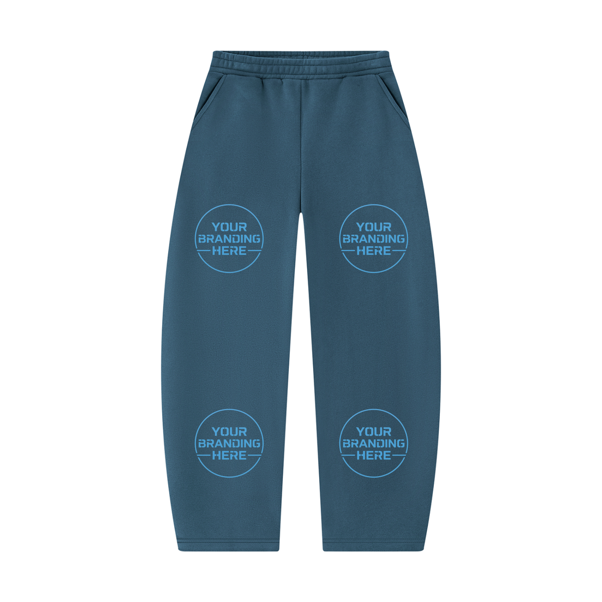 Unisex Barrel Leg Sweatpants - UB0051-P001-V2