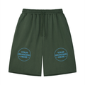Unisex Loose Raw Edge Shorts - UB0066-C001-V2