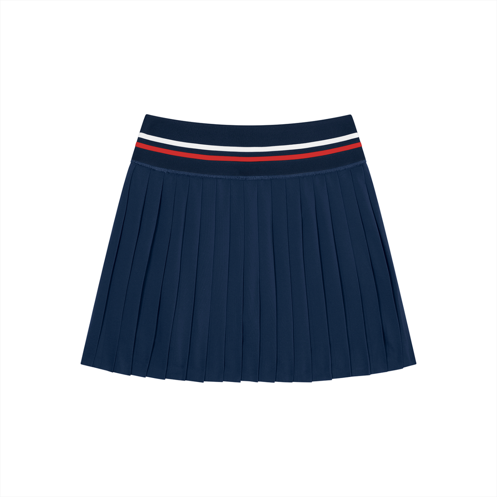 Women's Pleated Mini Skirt - WB0037-P001-V3