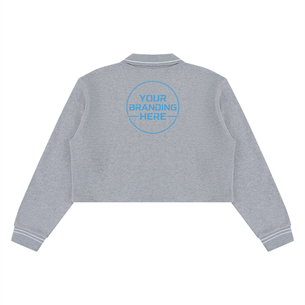 Women’s Crop Collared Sweatshirt - WT0212-C001-V2