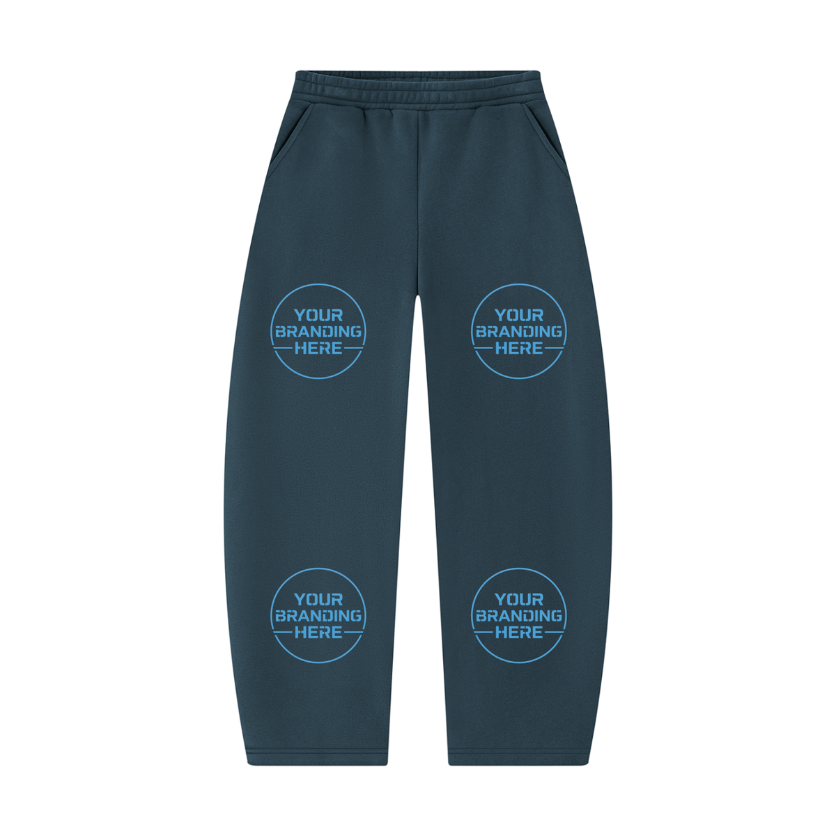 Unisex Barrel Leg Sweatpants - UB0051-P001-V2