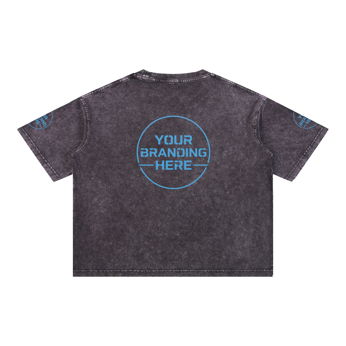 Mineral Wash Boxy Cotton T-Shirt - RT0076-C001-V4