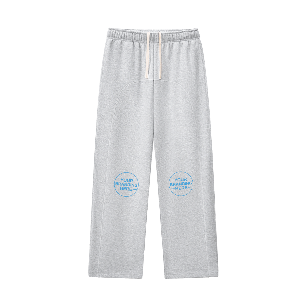 Contrast-Stitched Fleece Sweatpants - RK0033-P001-V2