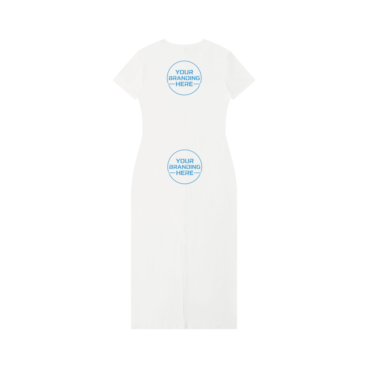 Women's V-Neck Short Sleeve Maxi Dress - WO0001-O001-V2