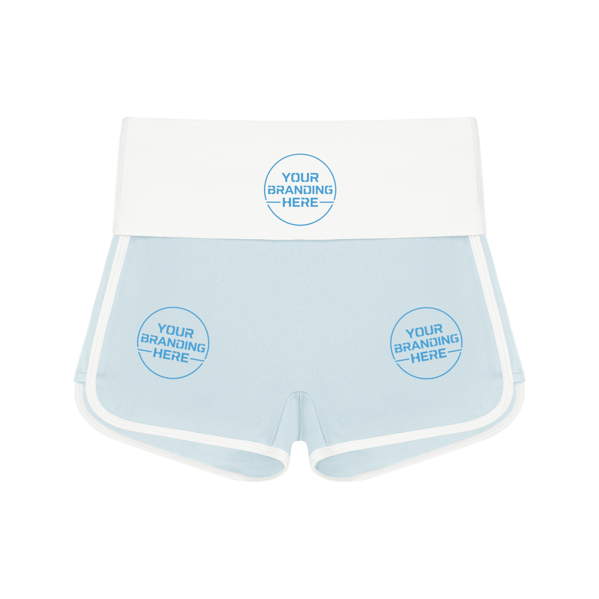 Women’s Color Block Yoga Shorts - WB0105-P001-V2