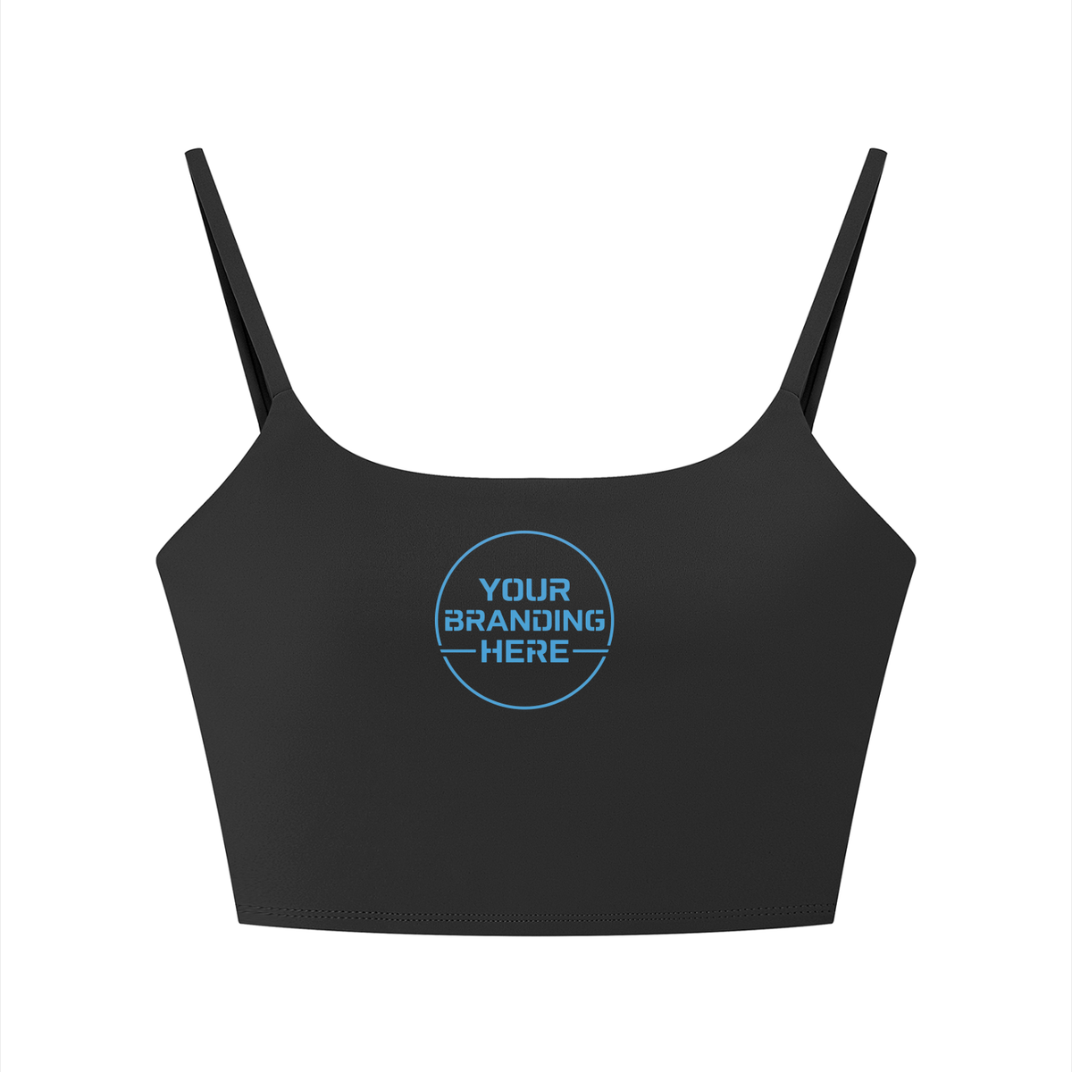 Women's Solid Color Sports Bra - WT0109-O001-V2