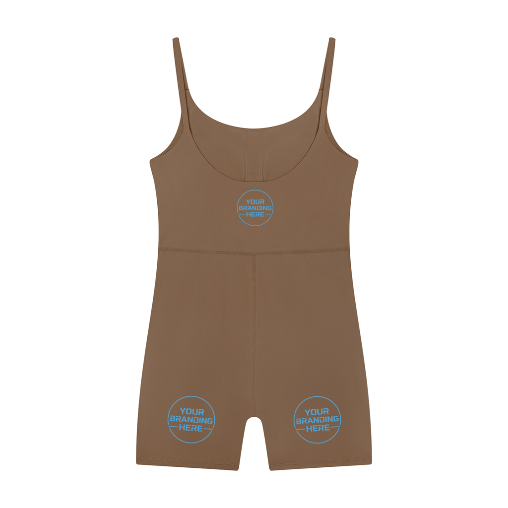 Women’s U-Neck Yoga Romper - WO0018-O001-V2