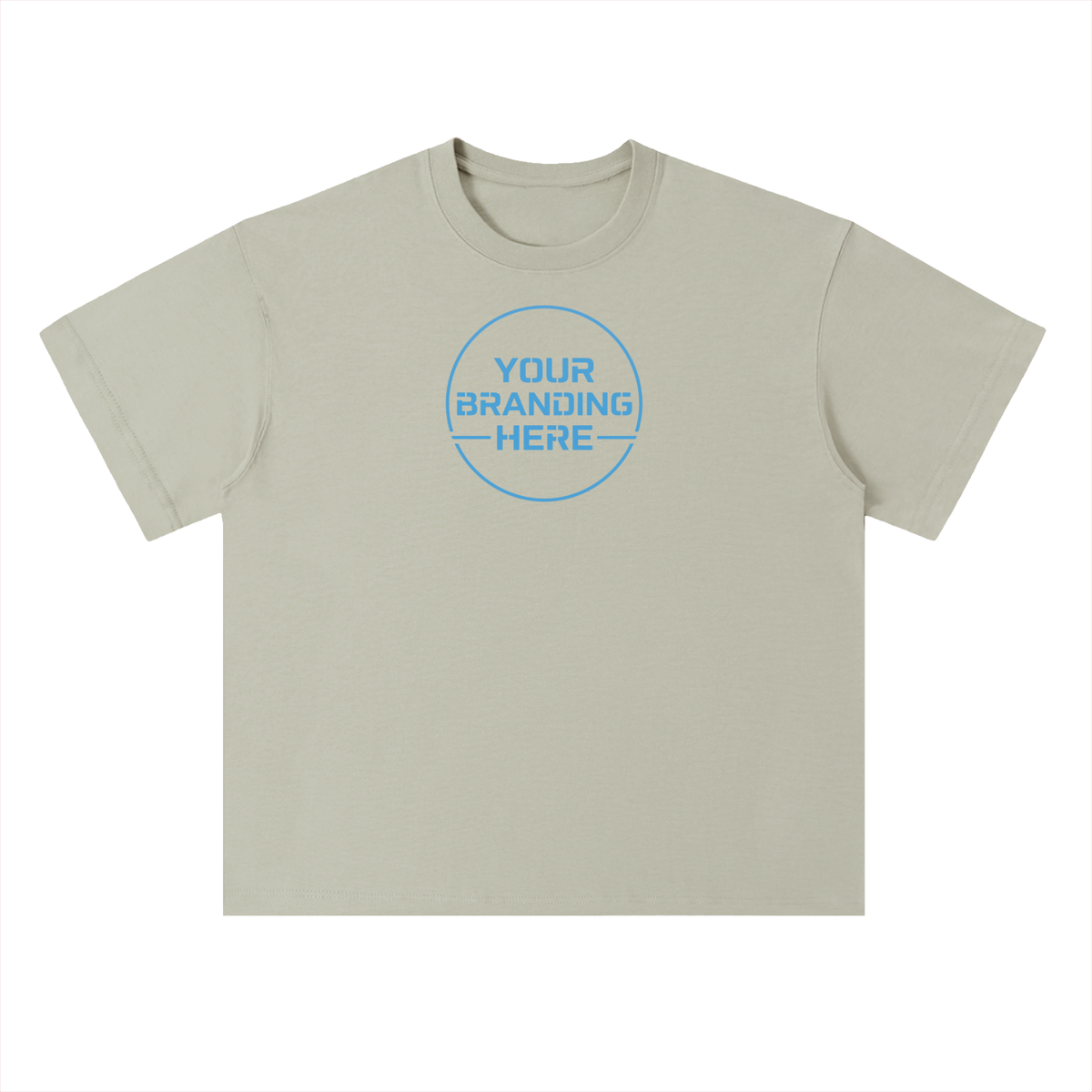 Heavyweight Drop Shoulder Cotton T-Shirt - RU0014-C001-V7