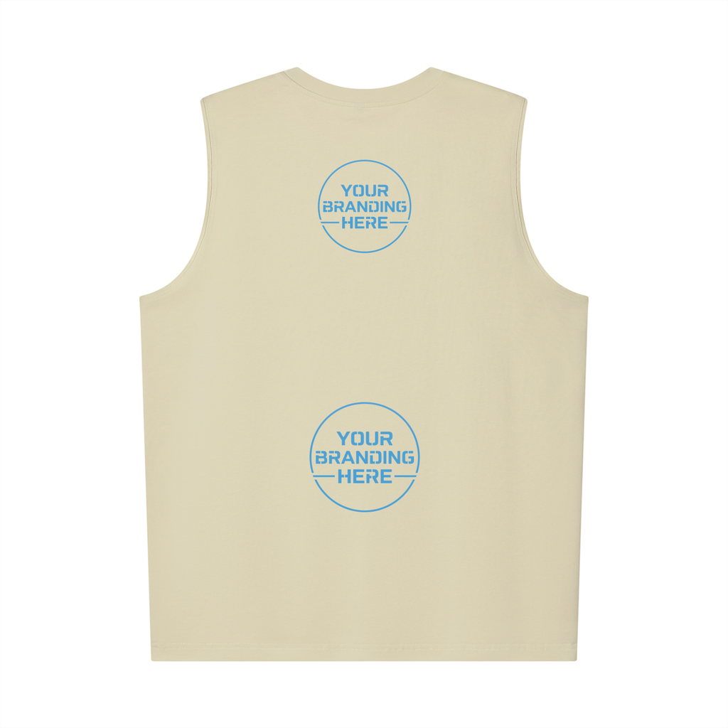 Men’s Oversized Cotton Tank Top - MT0035-C001-V3