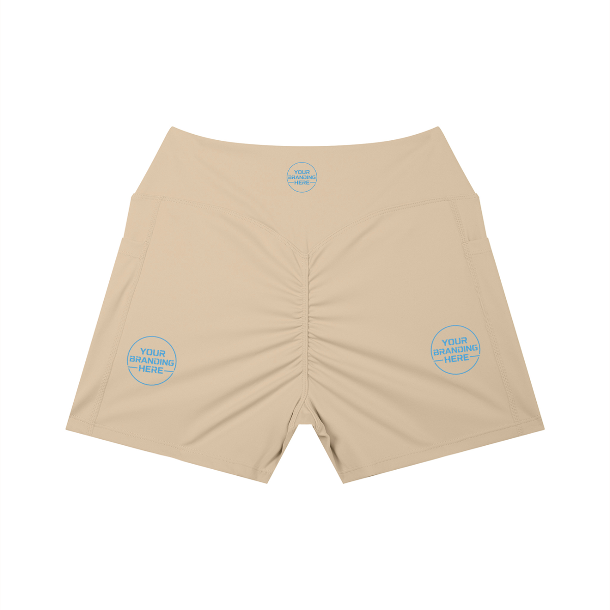 Women’s High Rise Pocket Yoga Shorts - WB0055-O001-V6