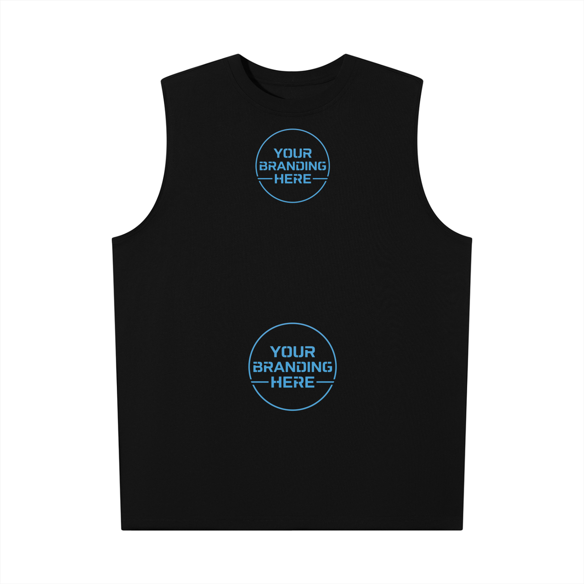 Men’s Oversized Cotton Tank Top - MT0035-C001-V3