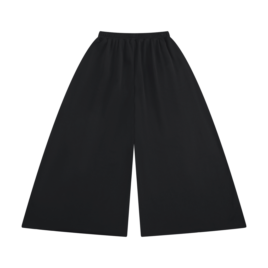 Women's Raw Edge Wide Leg Sweatpants - WB0110-C001-V2