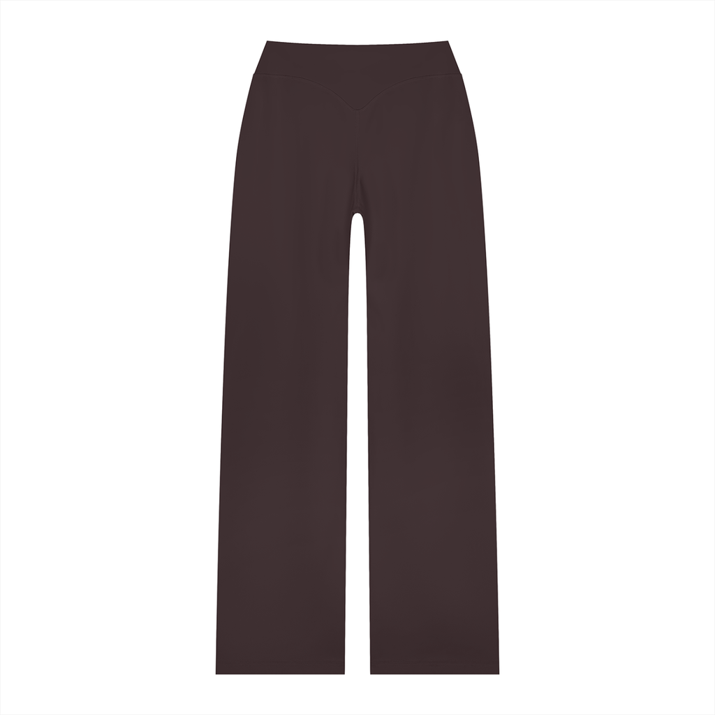 Women's High Waisted Straight Leg Yoga pants - WB0117-O001-V2