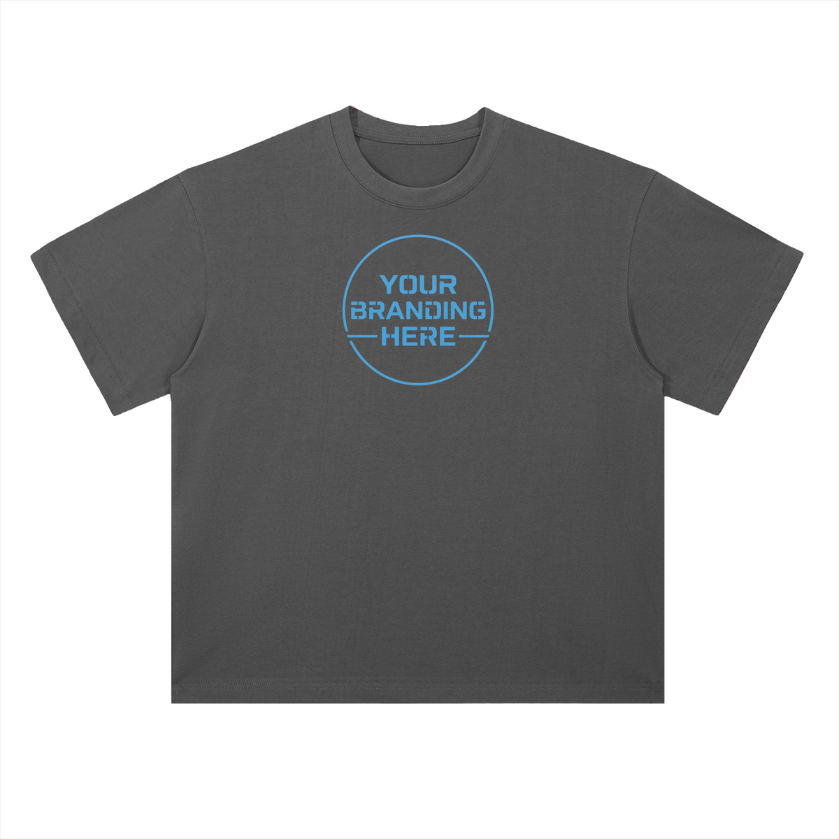 Heavyweight Drop Shoulder Cotton T-Shirt - RU0014-C001-V7